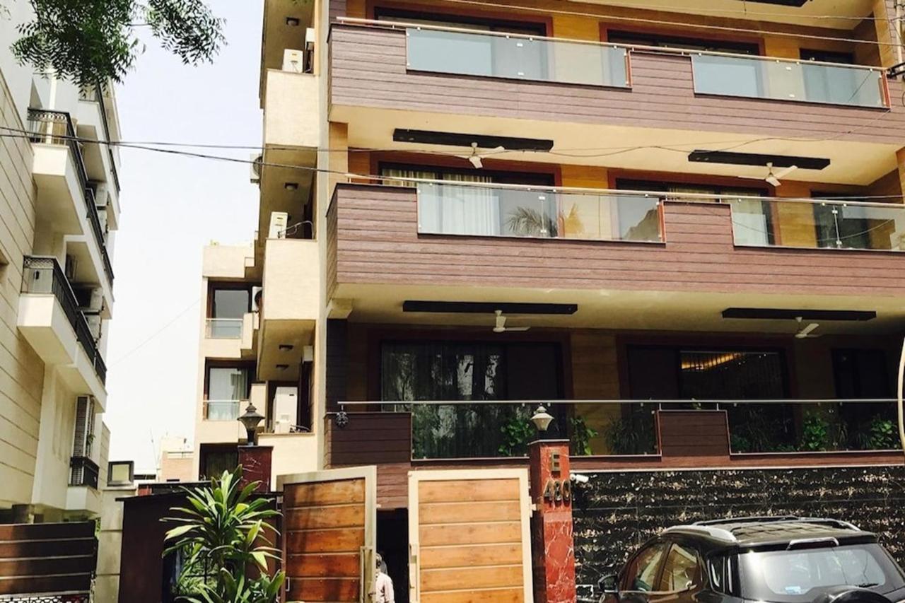 Greenleaf Apartment And Suites, Kalkaji Yeni Delhi Dış mekan fotoğraf